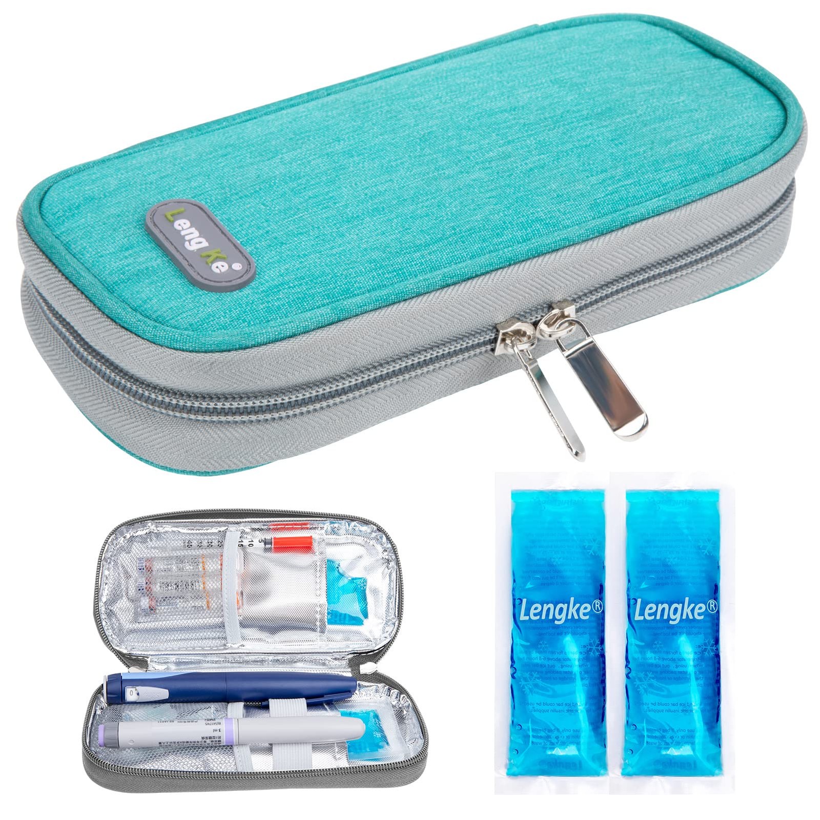 Insulin Cooler Travel Case TSA Approved Medication Diabetic Supplies Cooler F...