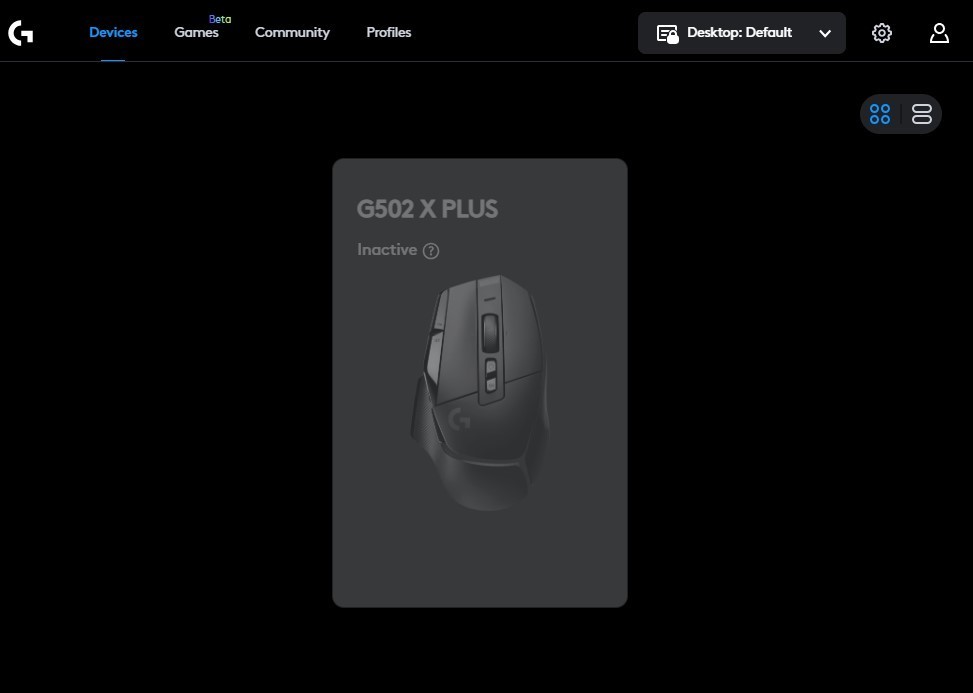 Logitech G502 X Dongle with USB Extender BLACK / WHITE
