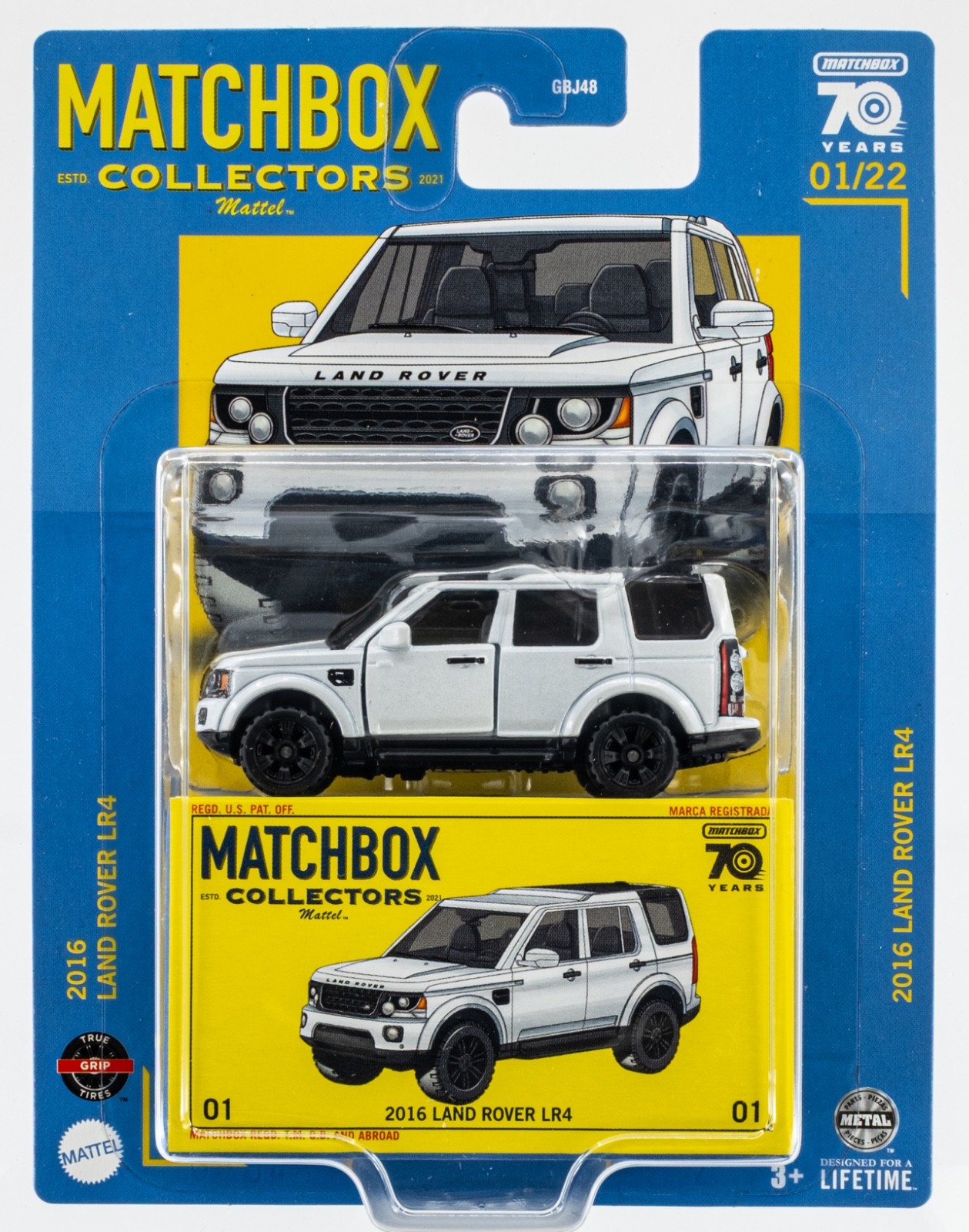 2023 Matchbox Collectors #01 2016 Land Rover LR4 YULONG WHITE | FSC