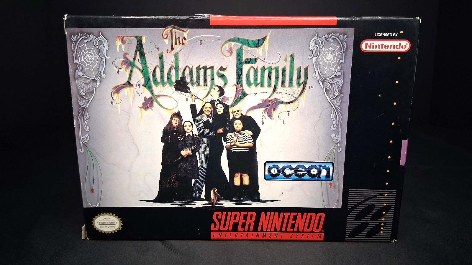 The Addams Family for Super Nintendo – BOX / MANUAL / INSERTS ONLY - Authentic