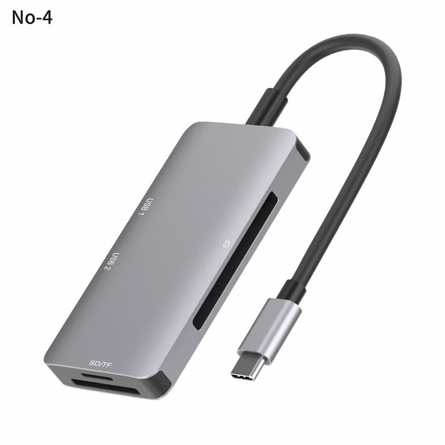 5 in 1 USB 3.0 Multi-Function To SD/TF/CF Card Reader Adapter Hub Kit High Speed