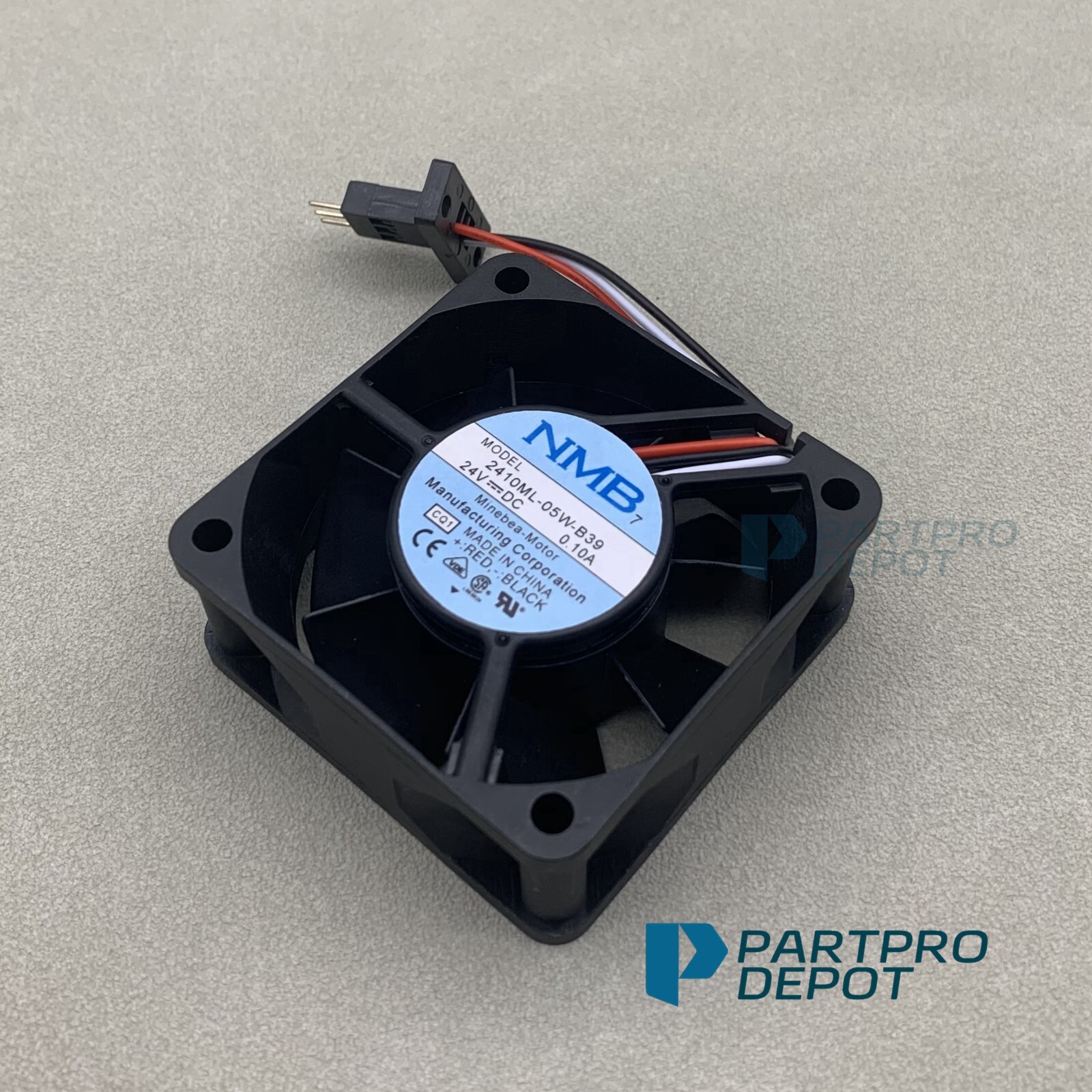 Digital Machine Cooling Fan Fanuc NMB 2410ML-05W-B39 24V 0.1A 3-Pin 6025 6CM