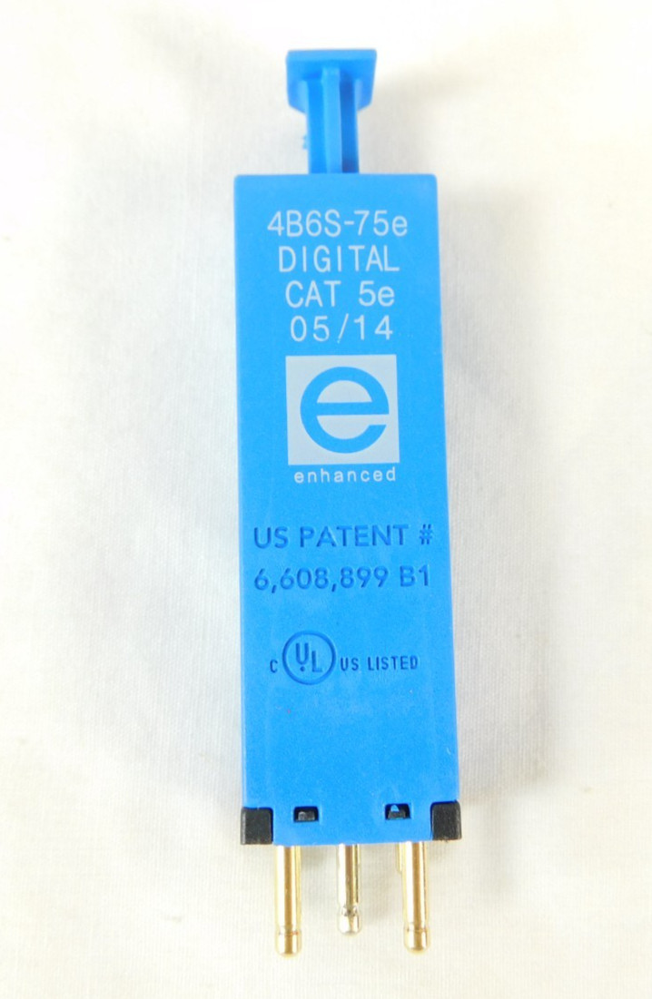 4B6S-75E Circa Telecom Enhanced Cat5E Digital 5 Pin Module - BRAND NEW