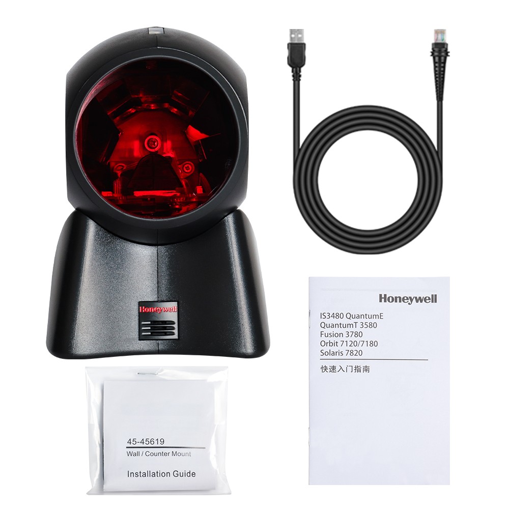 Honeywell 7120-2D-2USBX-0 Orbit Desktop 2D Barcode Scanner w/ USB Cable