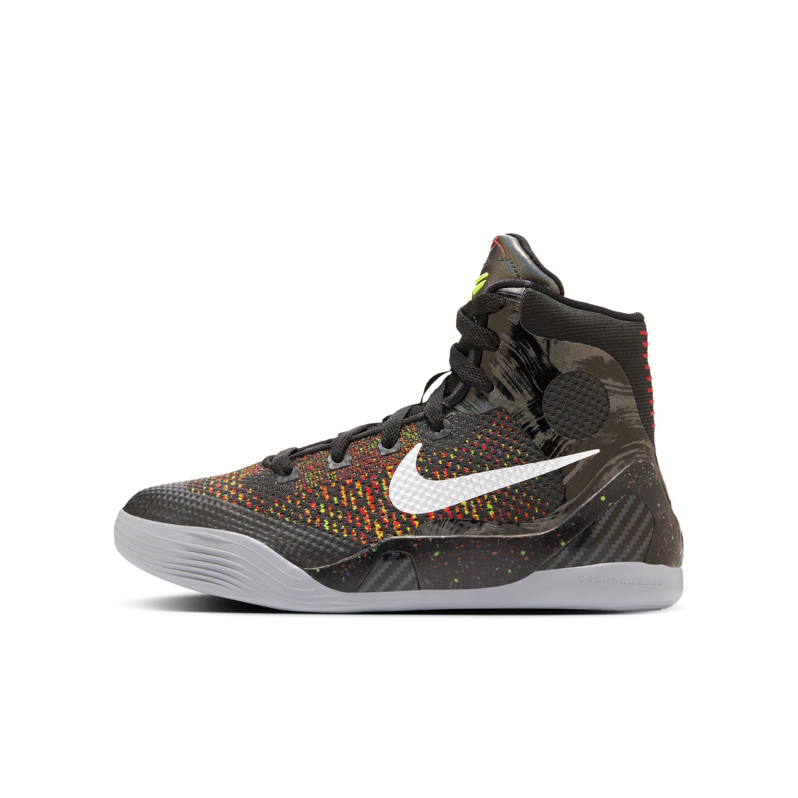 Nike Big Kids' Kobe9 Elite Protro Masterpiece Sneakers - Black/Metallic Silver