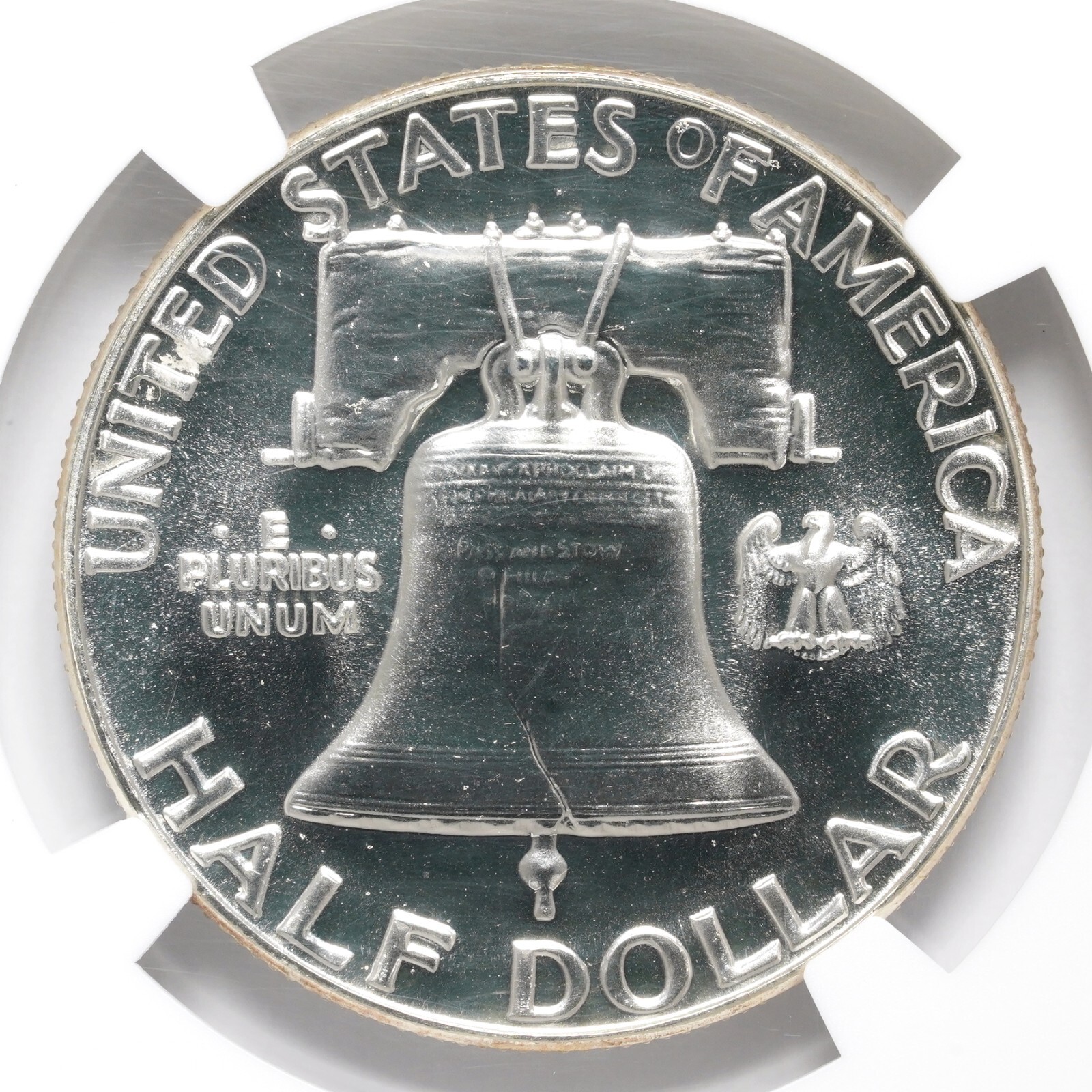 1955 (P) Franklin Silver Half Dollar NGC PF-67
