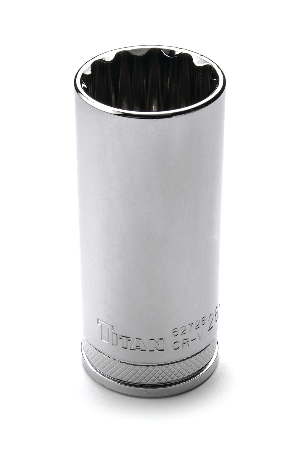 Titan 62726 26mm 1/2" Drive 12 Pt. Deep Socket