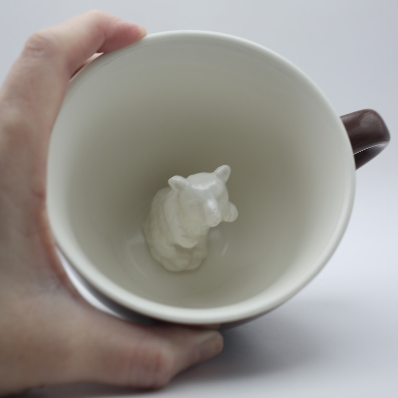 Creature Cups Bear (Brown)