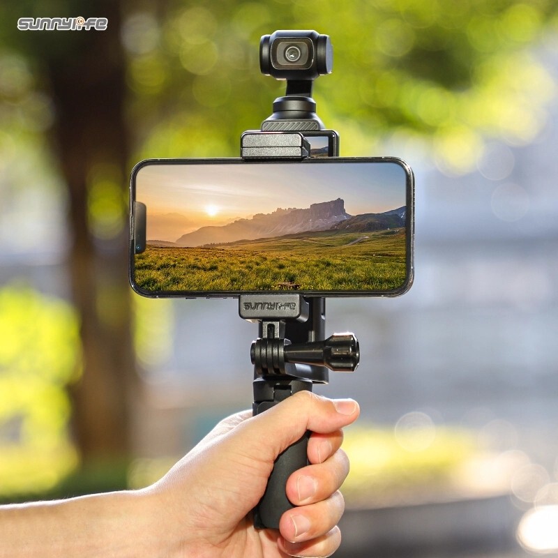 Front Cell Phone Holder Adapter Clamp For DJI Osmo Pocket 3 Camera Accessories