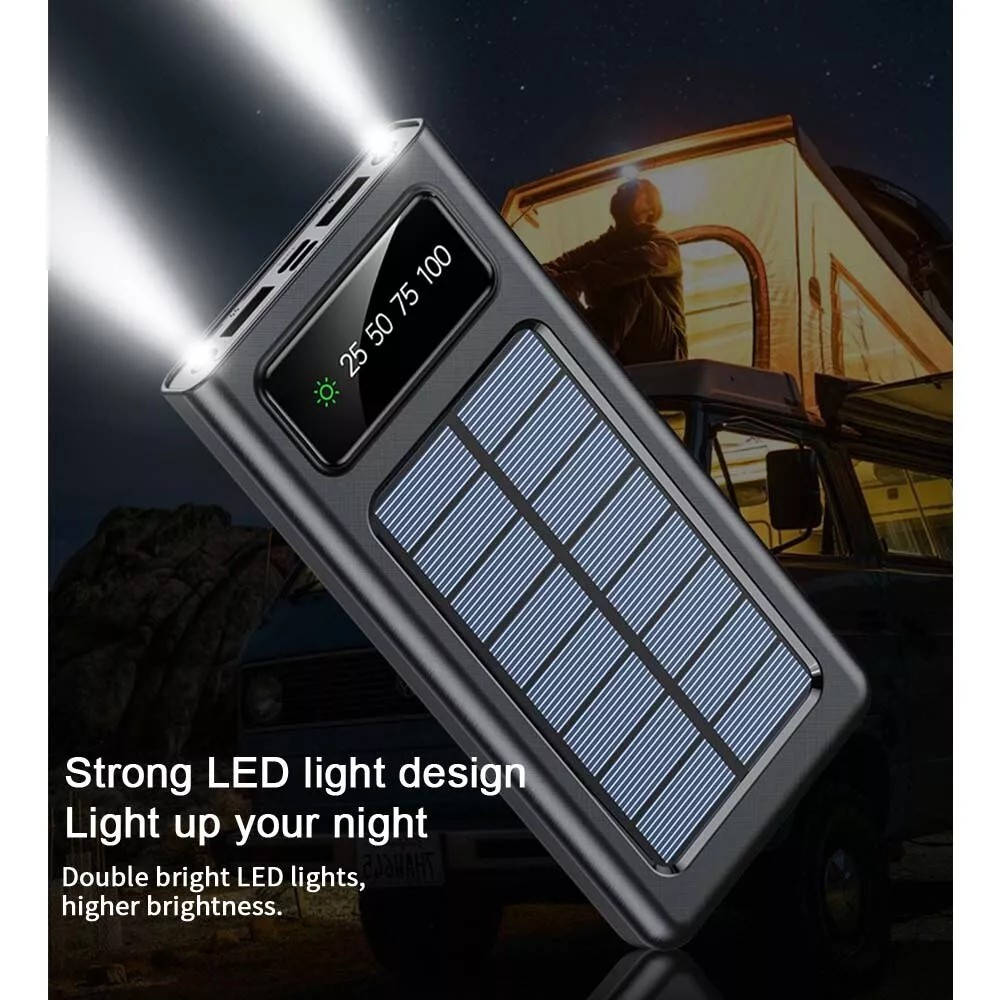 100000mAh Power Bank External Battery Backup Fast Charger for Cell Phone US