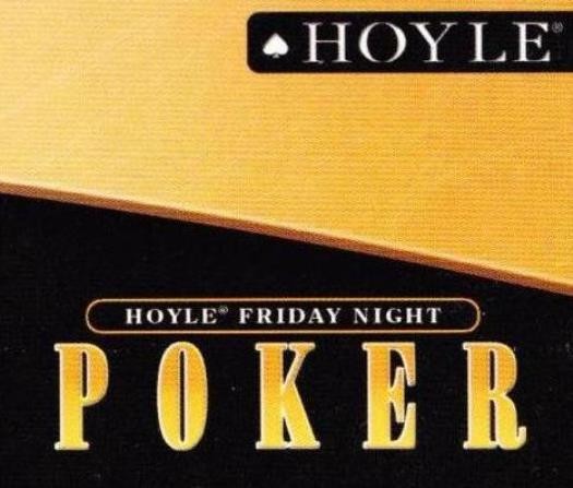 Hoyle Friday Night Poker PC CD Omaha Hold'em, 5 card draw, High Chicago games +