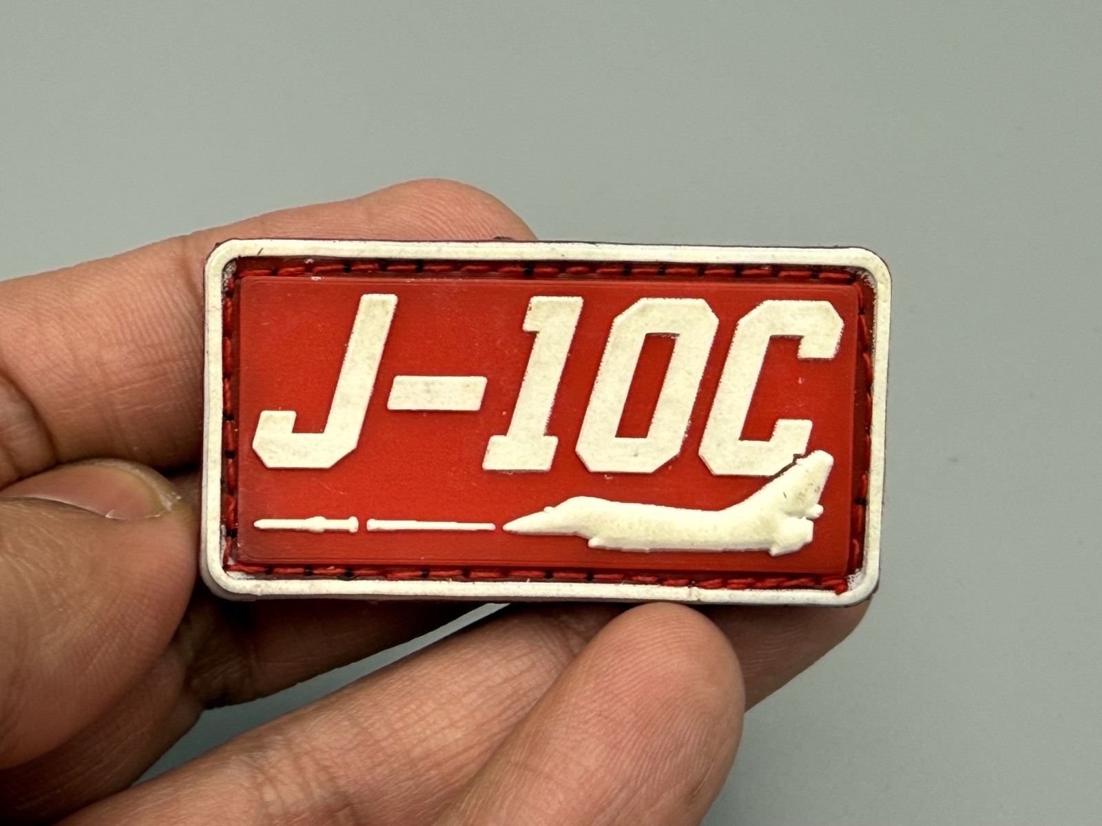Pakistan Air Force Patch J-10C Special Chest High Quality PVC Patch