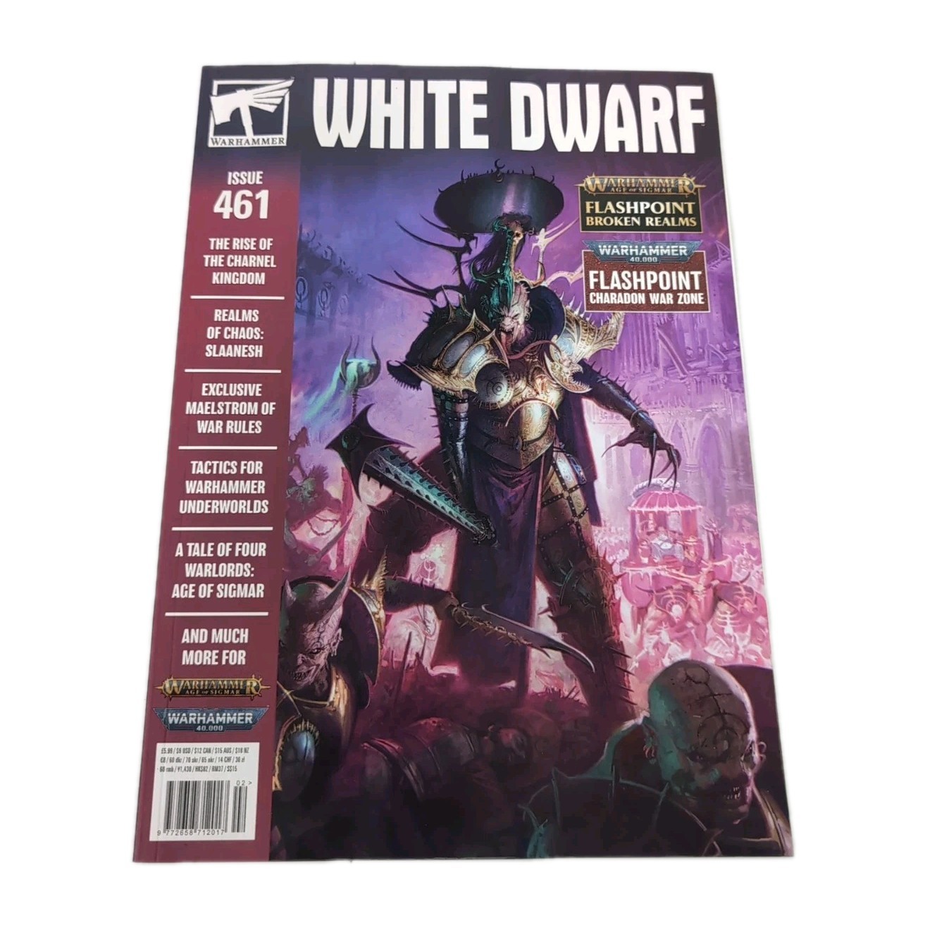 Games Workshop Warhammer White Dwarf Magazine Issue 461