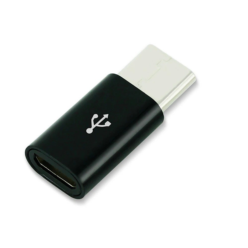 5 Pack Micro USB to Type C Adapter Converter Micro-B to USB-C Connector USA