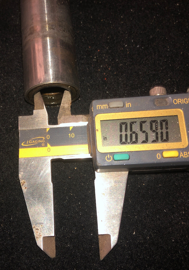 K. O. Lee Surface Grinder Model B2062B Table Adjustment Handle Shaft