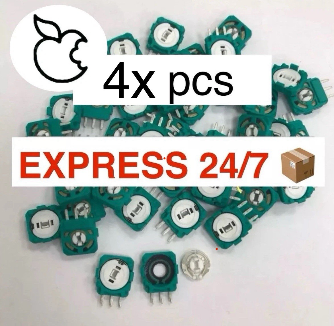 4x Pro-Potis for PS5 Controller Fix Stickdrift Potentiometer Original Alps