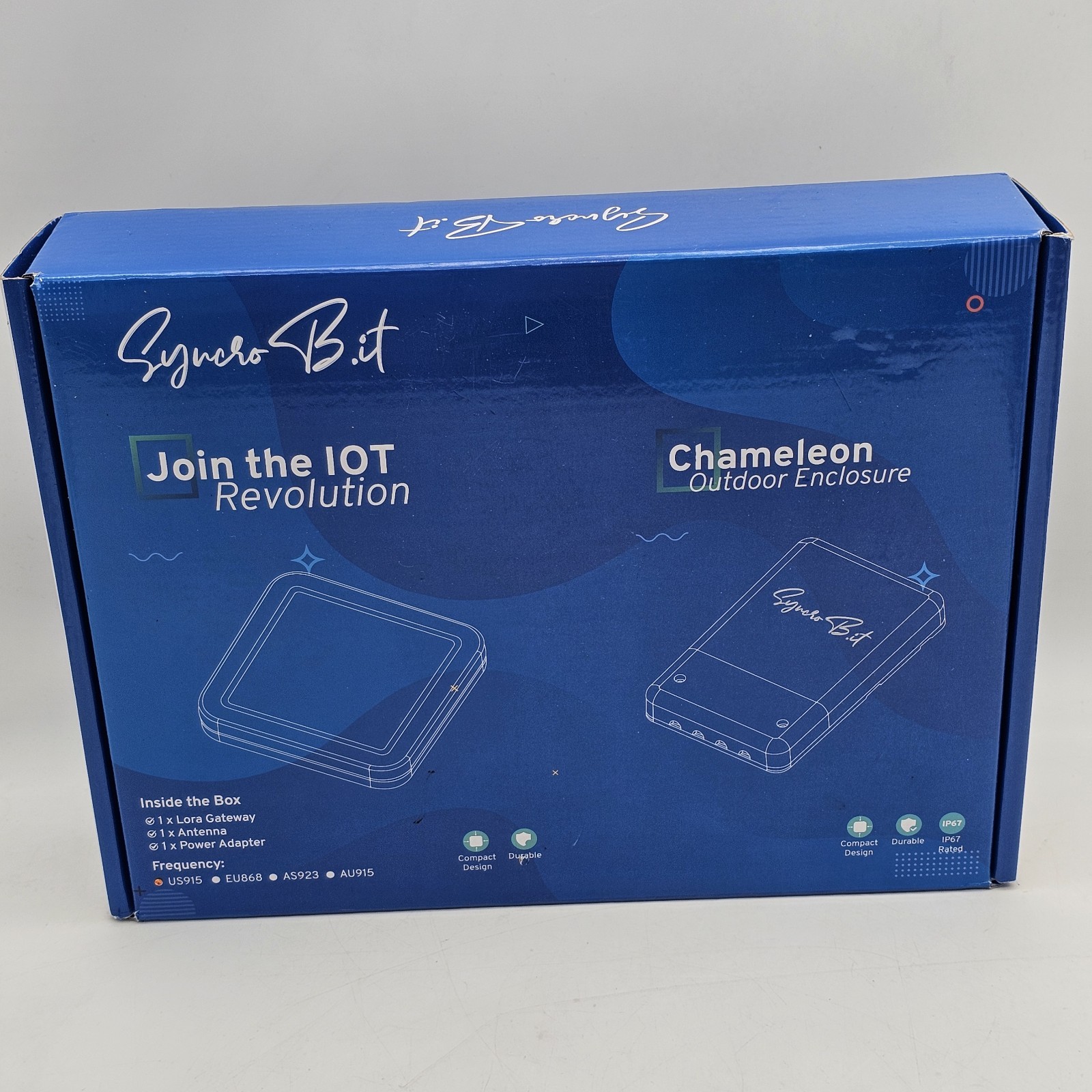 SYNCRO BIT CHAMELEON CH-23 V2 B.IT HELIUM MINER HNT MINING GATEWAY New Open Box