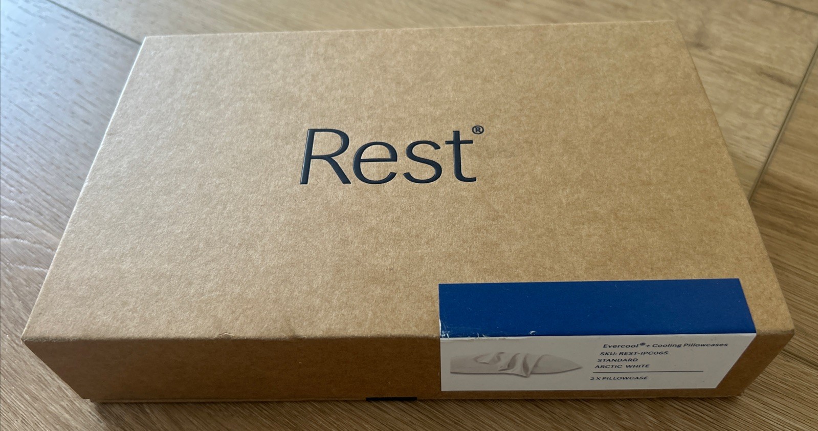 Rest Evercool+ Cooling Pillowcases Standard Arctic White