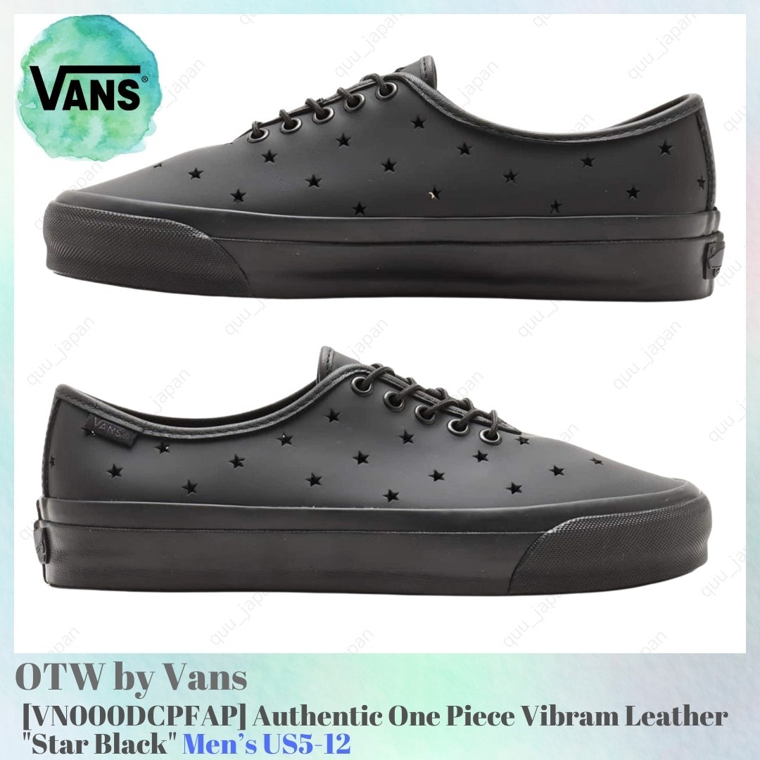 OTW by Vans Authentic One Piece Vibram Leather VN000DCPFAP Men's US5-12 NEW