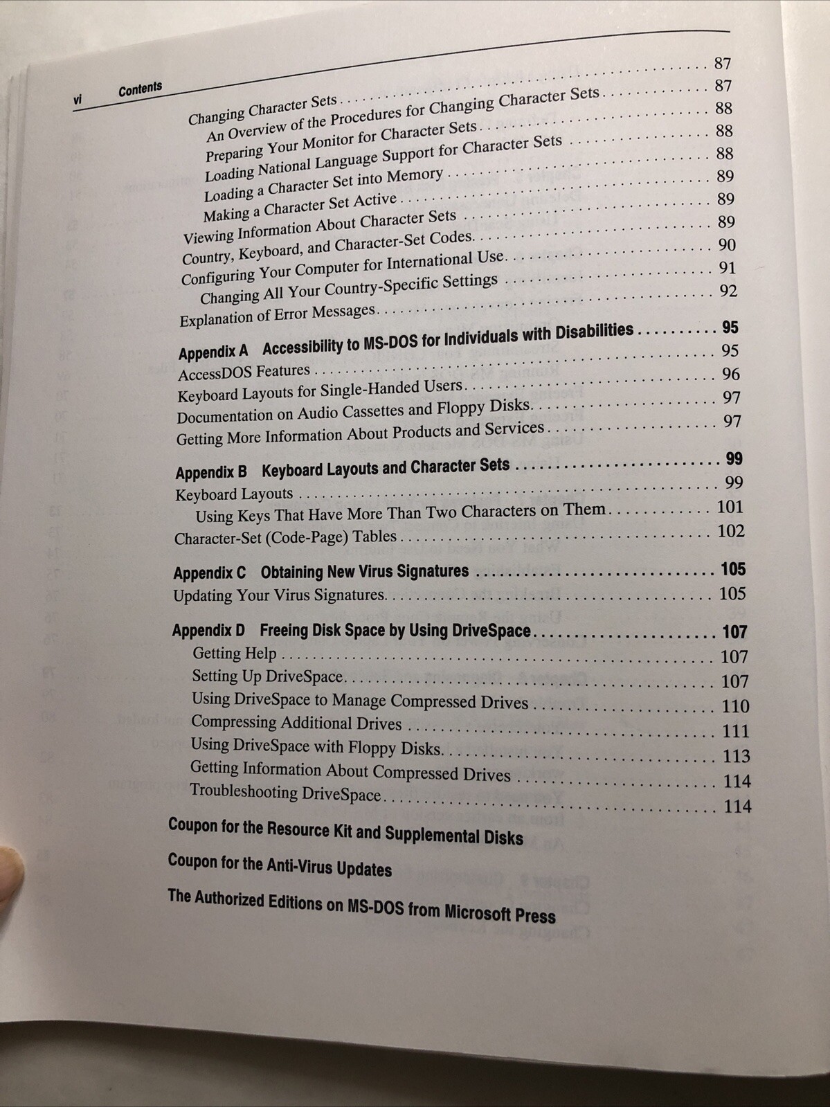 Microsoft Windows & For Working Groups MS-DOS 6.22 Operating Systems Users Guide