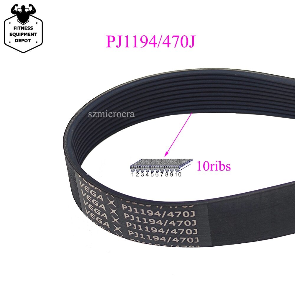 VEGA V-Belt PJ1194 470J 6/7/8/9/10 ribs Treadmill Motor Belt Drive Belt