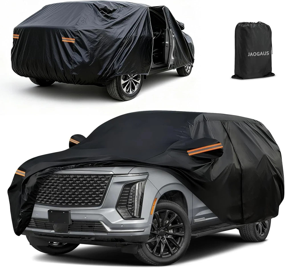 Custom Fit Car Cover for 2021-2025 Cadillac Escalade, 10Layers All Weather Ou...