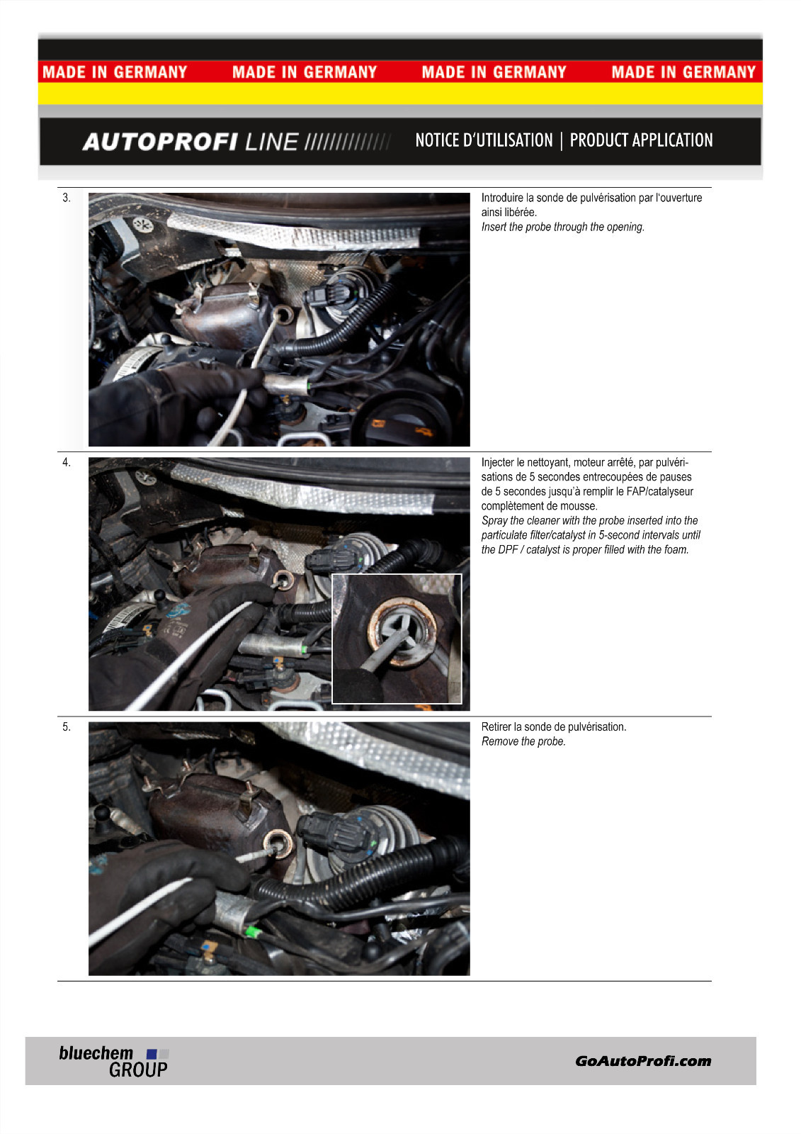 Diesel Particulate Filter ( DPF ) Cleaner kit high quality made in Germany