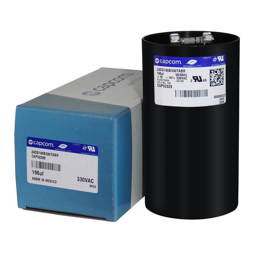 Trane American Standard Capacitor 176-216 uf MFD 330 replaces CPT00320 CPT0320