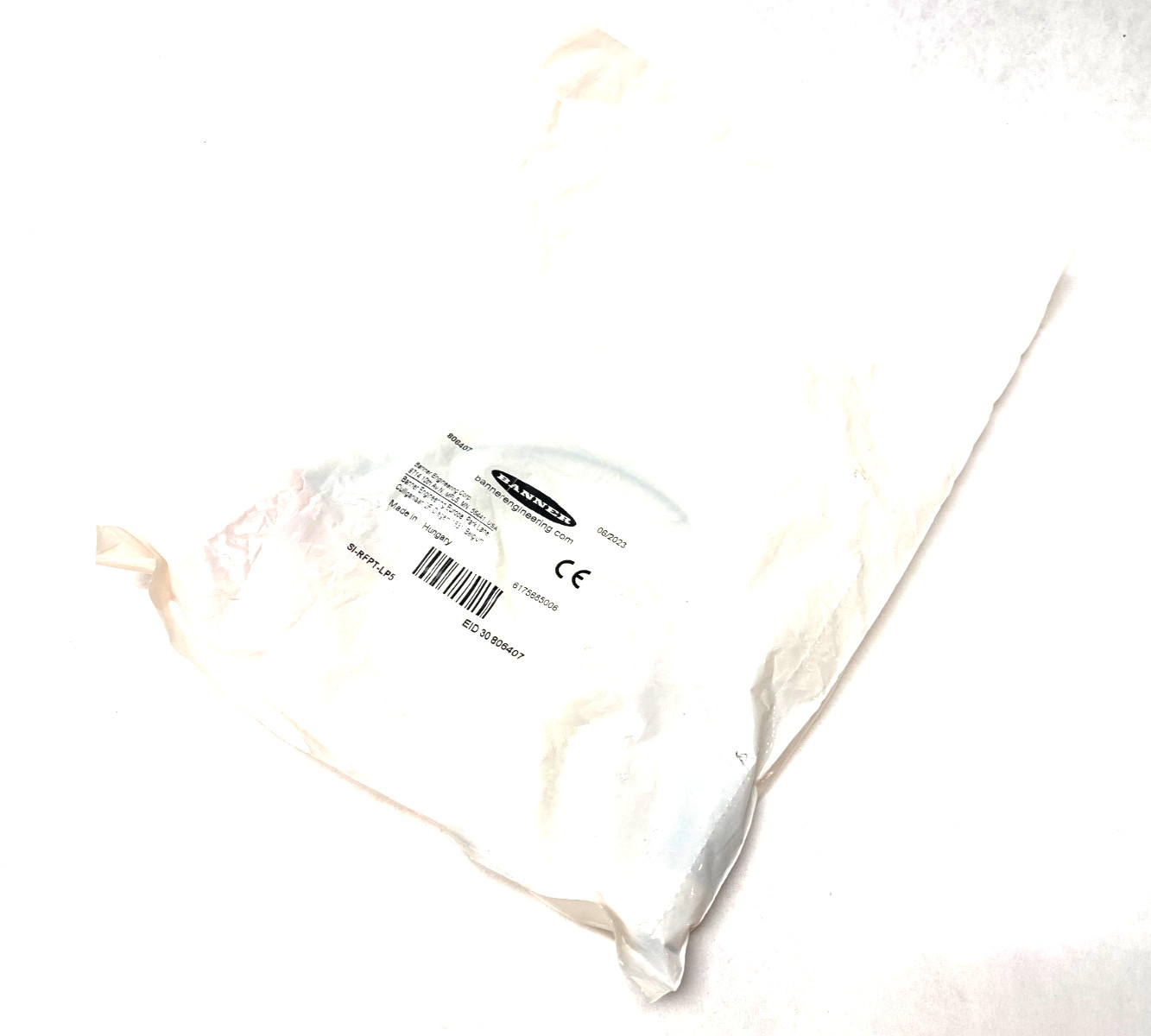 Banner Engineering SI-RFPT-LP5 RFID Safety Switch Coding: Low, Single PNP 806407