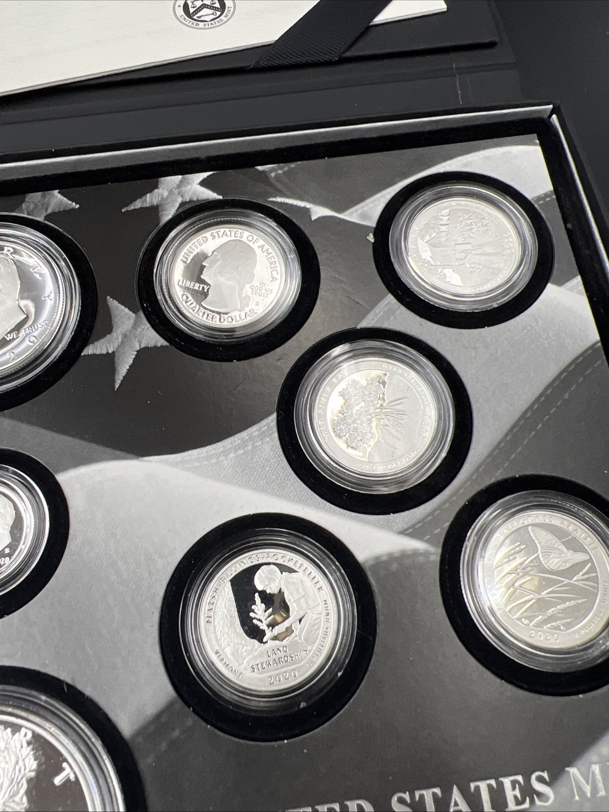2020 Limited Edition US Silver Proof Set Complete w/ Box COA