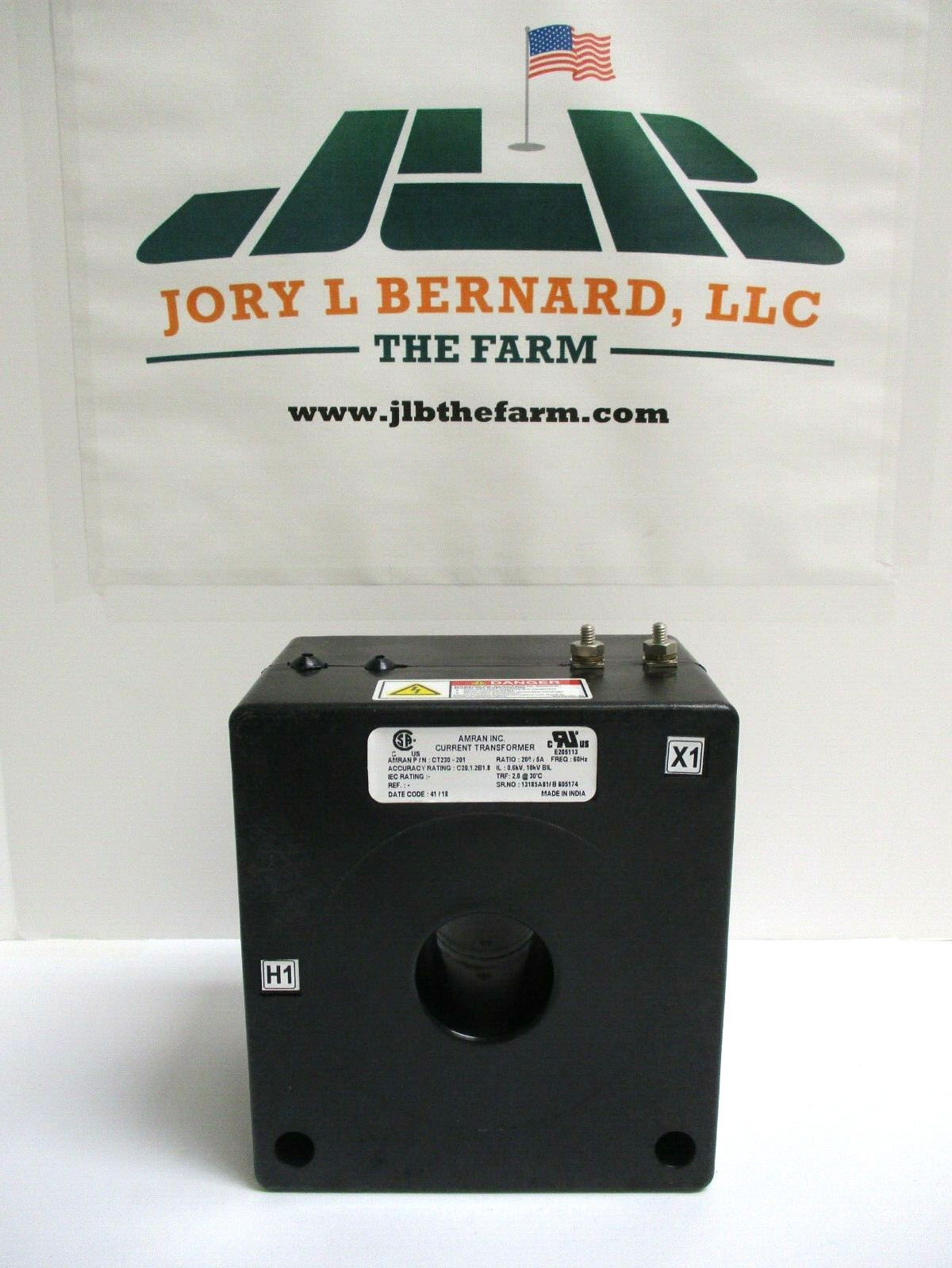 AMRAN INC., CURRENT TRANSFORMER, CT230-201