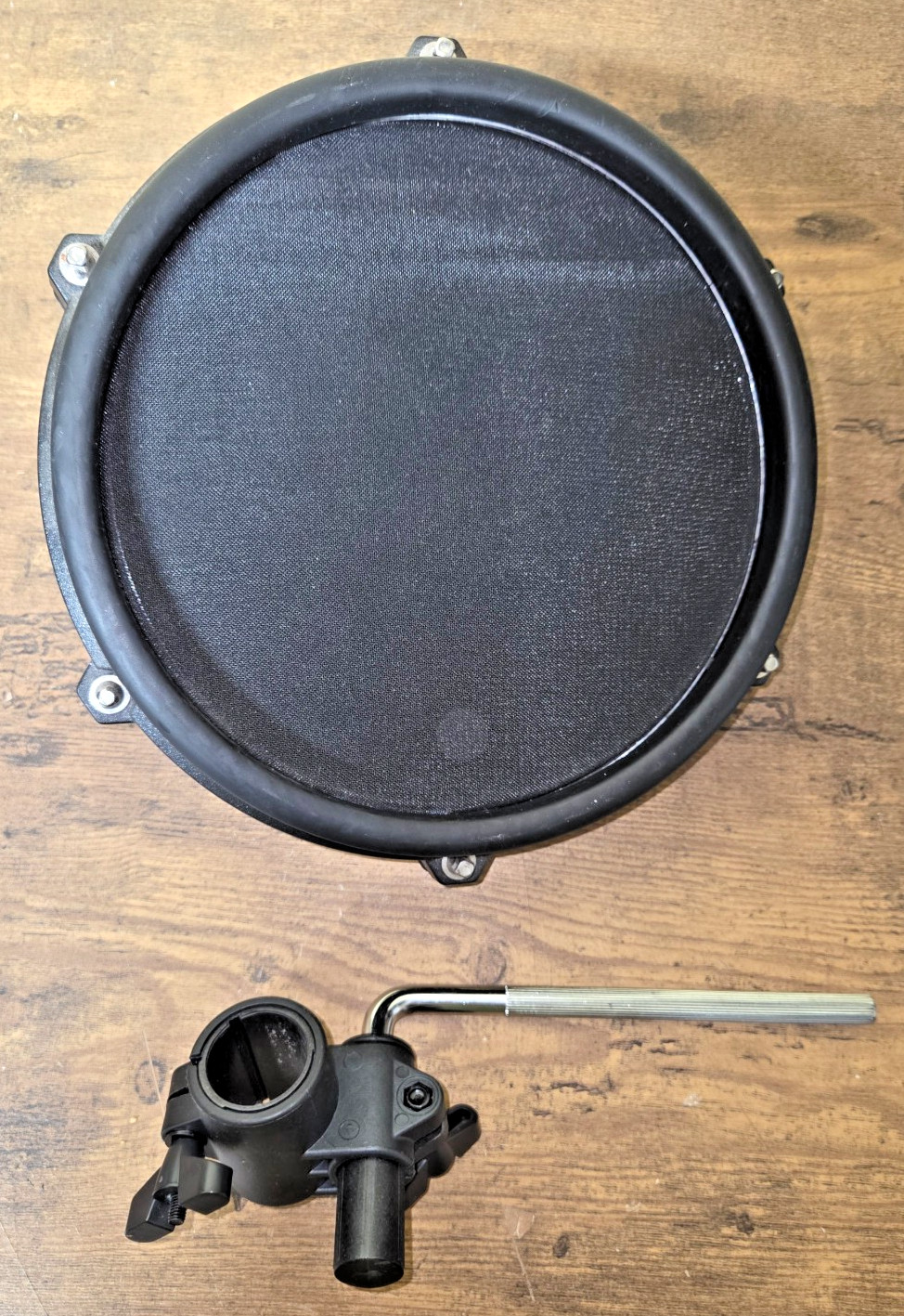 ALESIS NITRO DM7X 8 Inch Tom Single-Zone Pad L-Rod Mount Boom Arm Clamp E-Drum