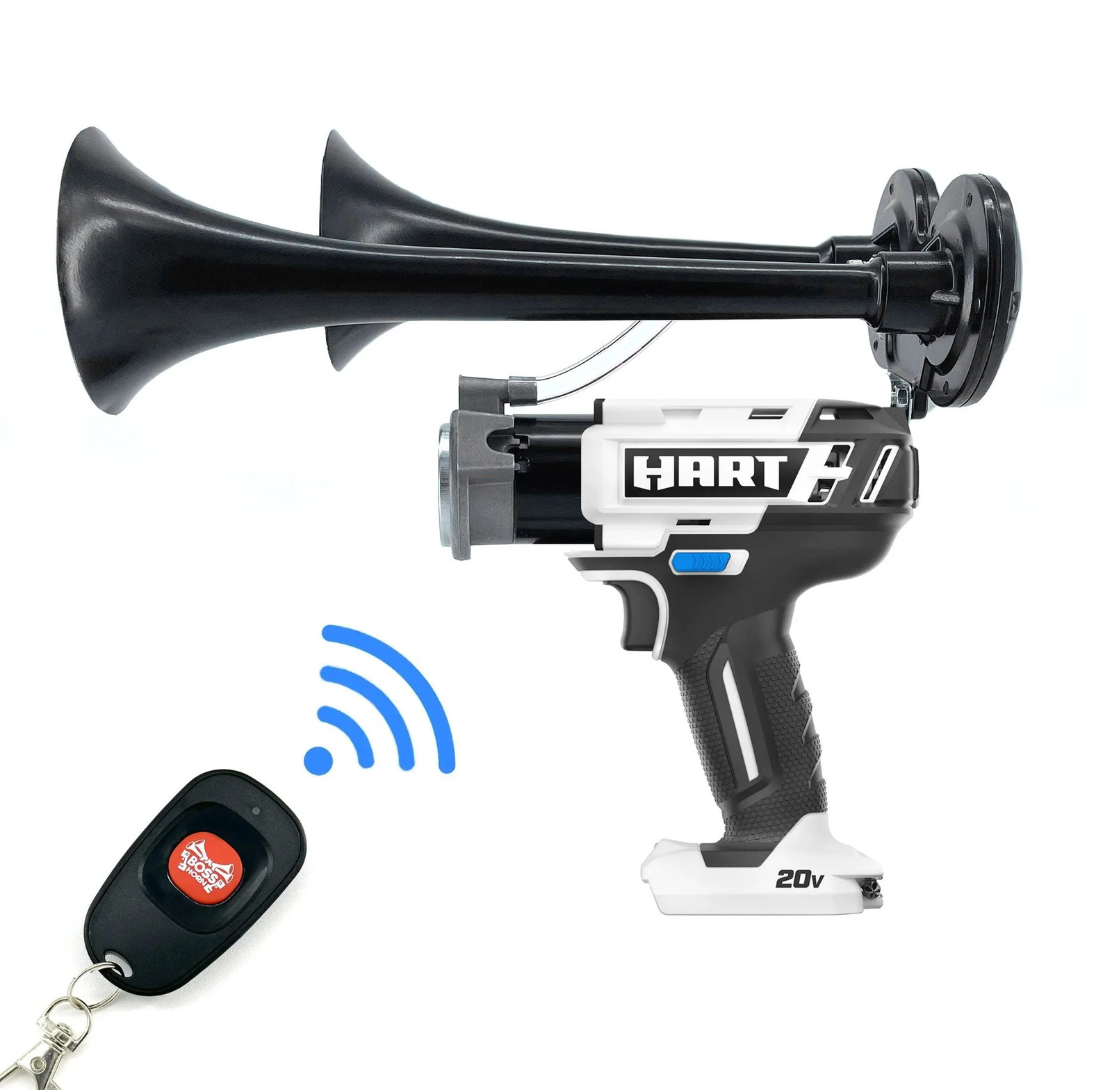 Dual Train Horn for Hart® 20v Battery
