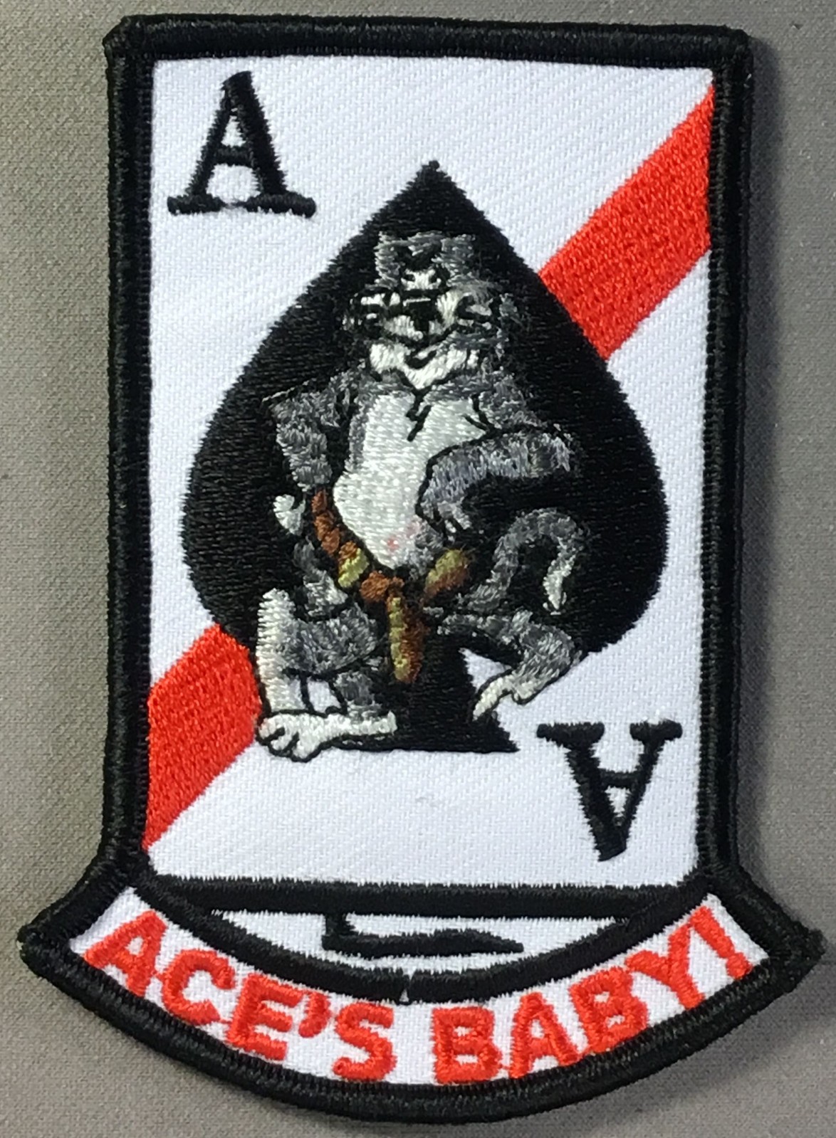 USN Navy Tomcat Ace's Baby licensed patch