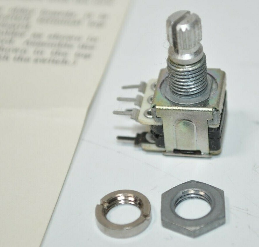 NEW GE MPI Radio Replacement On/Off Volume Pot Switch SKP8512 19B801350P1