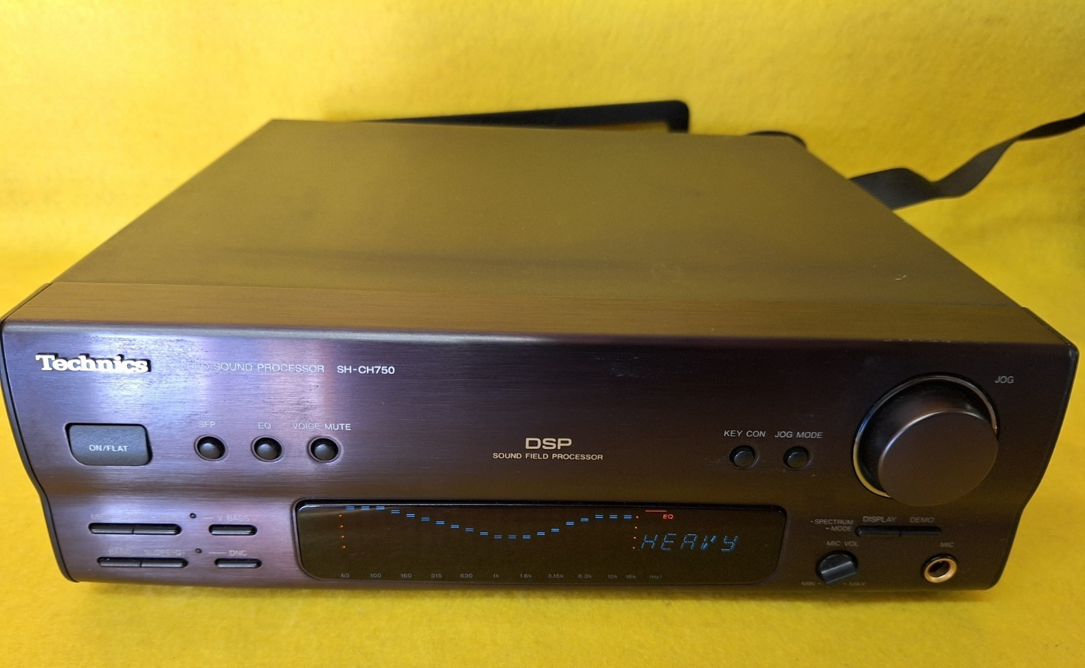 Technics SH-CH750 Stereo Sound Processor DSP Sound Field Processing unit Working