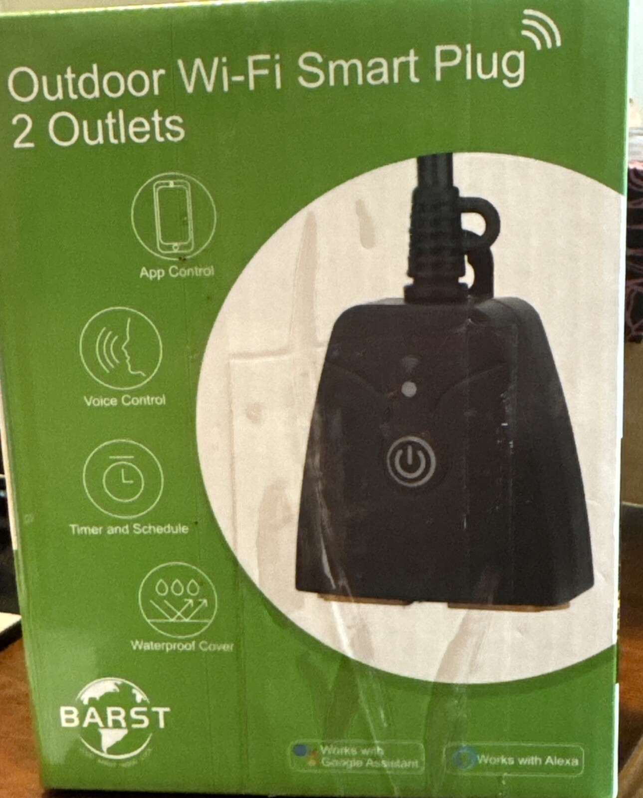 Barst Outdoor Wi-fibsmart Plug 2 Outlets.