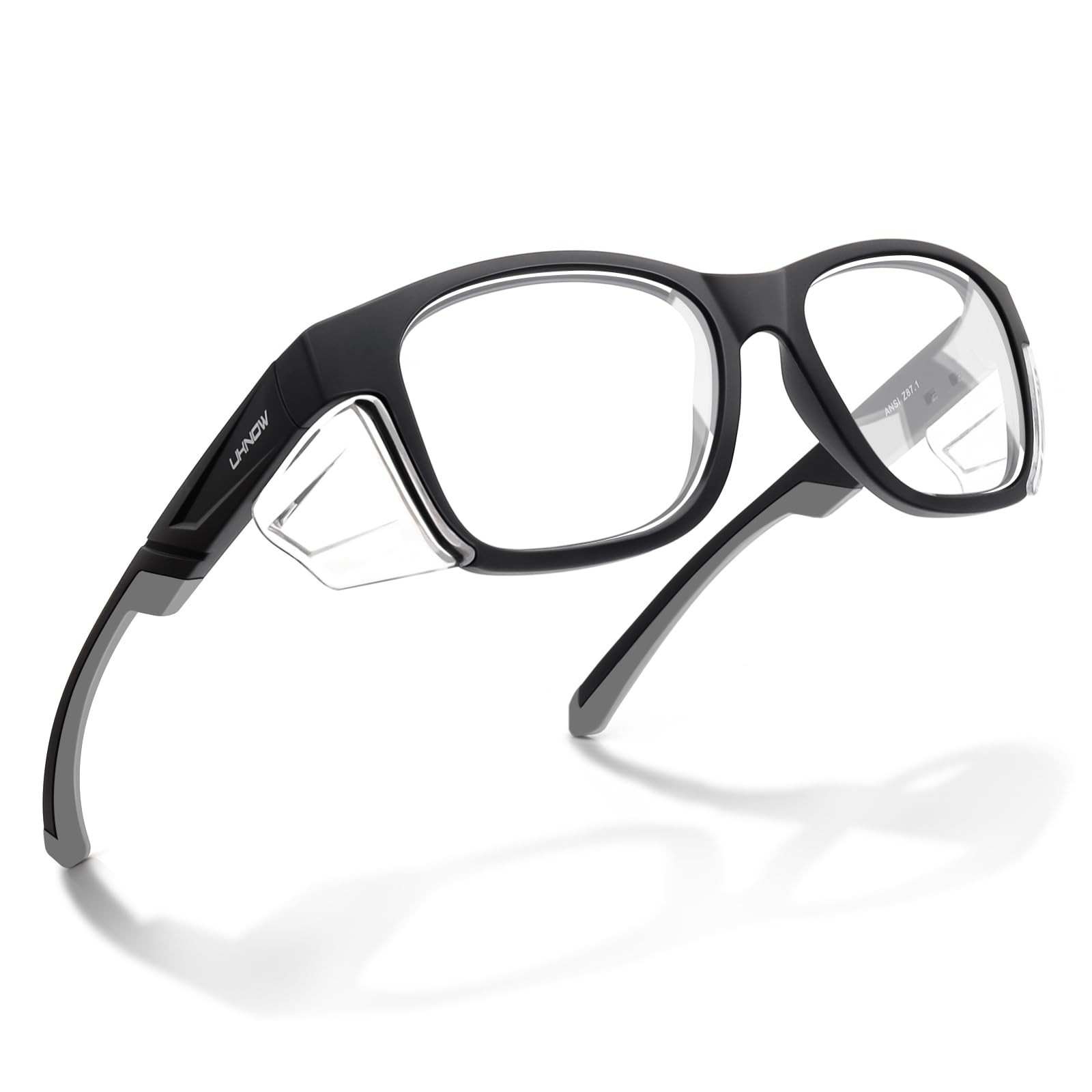UKNOW Safety Glasses - Anti Fog Lenses - Eye Protection with Side Shields - A...