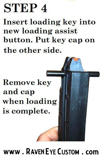 Armorer's Pack - S&W MP 15-22 Loading tool and 8 GREEN loading assist buttons