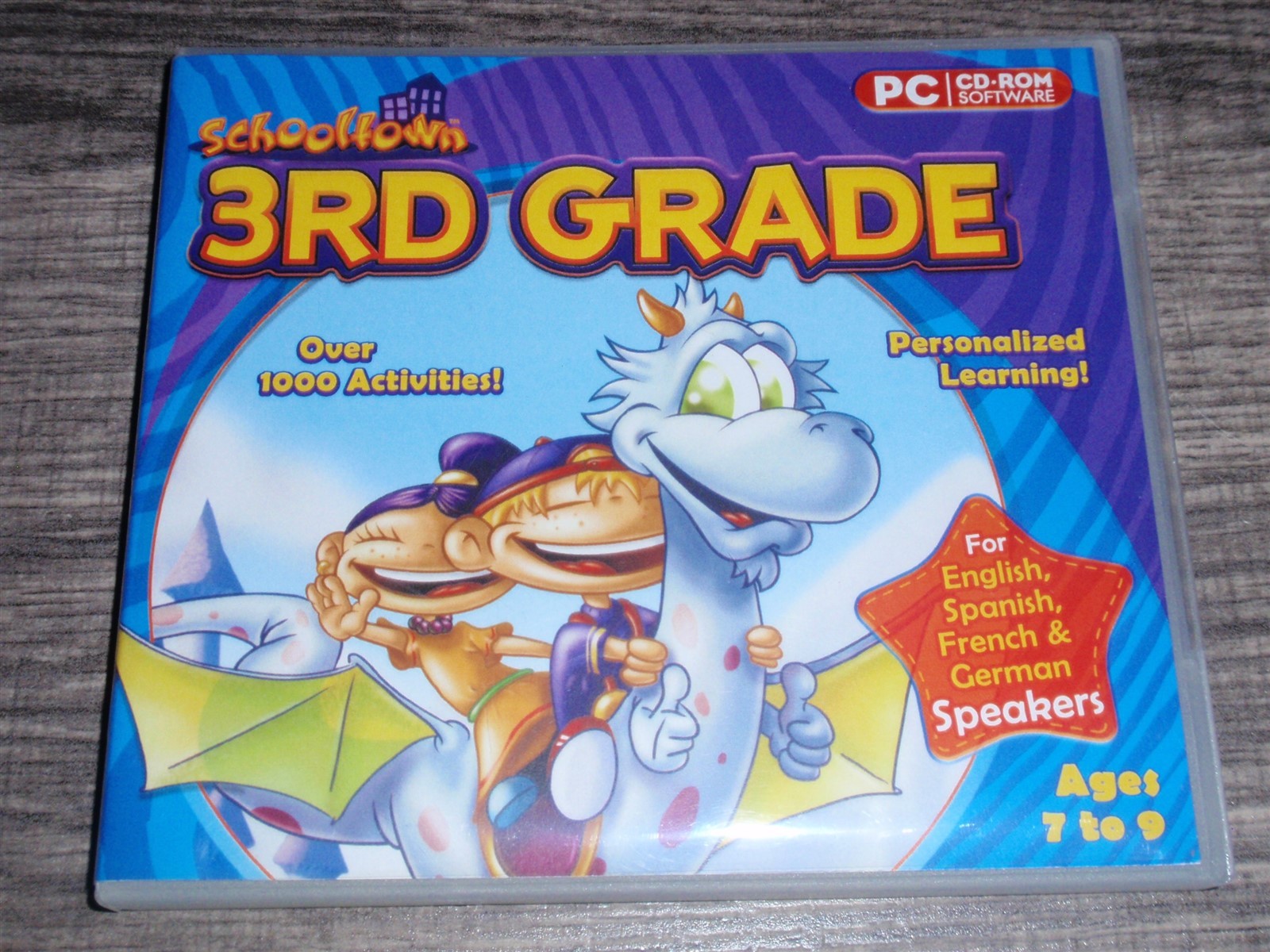 Schooltown 3rd Grade PC CD-ROM Selectsoft Publ. 2010 game for Windows XP/Vista/7