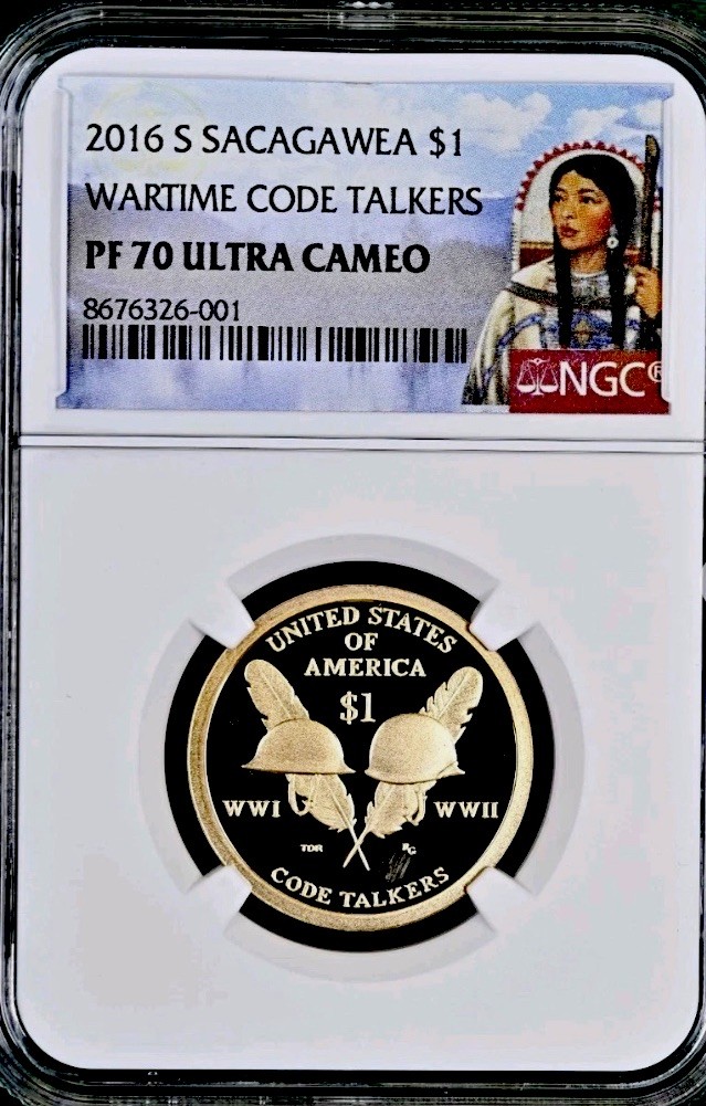2016 S Sacagawea Dollar NGC PF70 💥FLAWLESS QUALITY💥