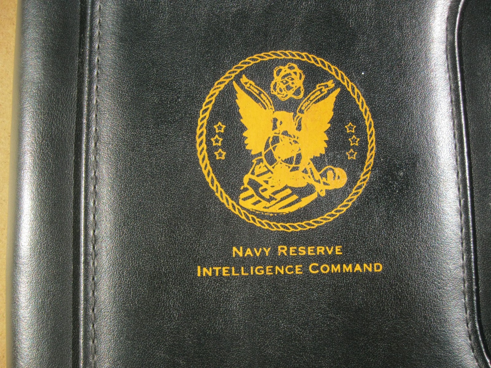 USN Navy Reserve Intelligence Command Padfolio