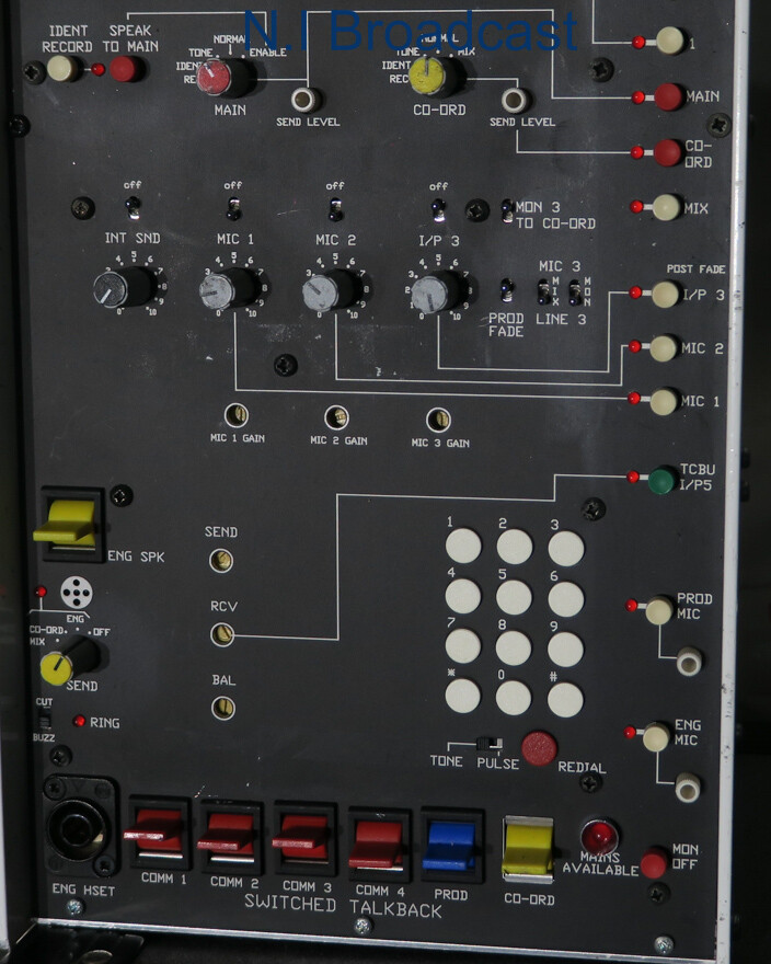 Glensound commentators / intercom / talkback system / units