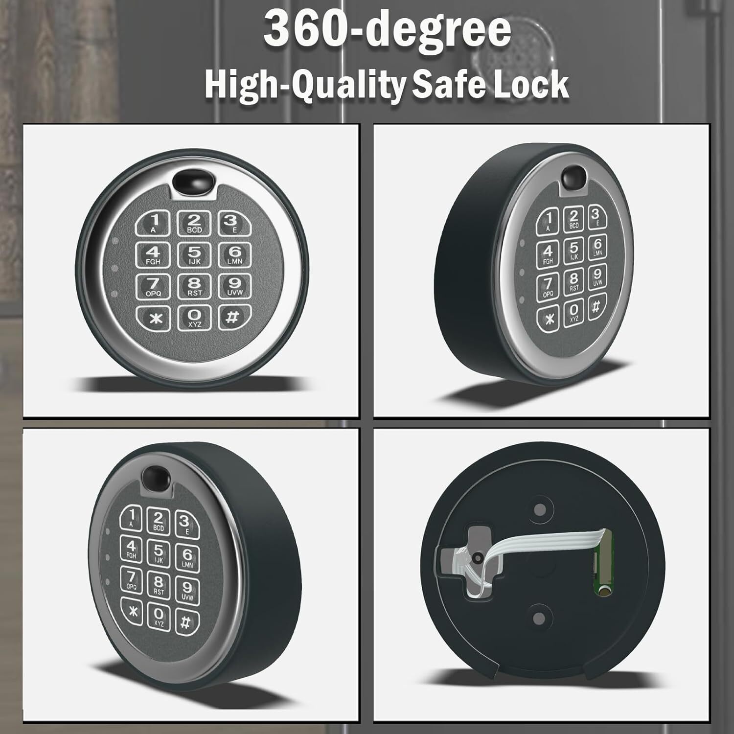 Electronic Digital Keypad Gun Safe Lock Replacement - Secure & Reliable Access