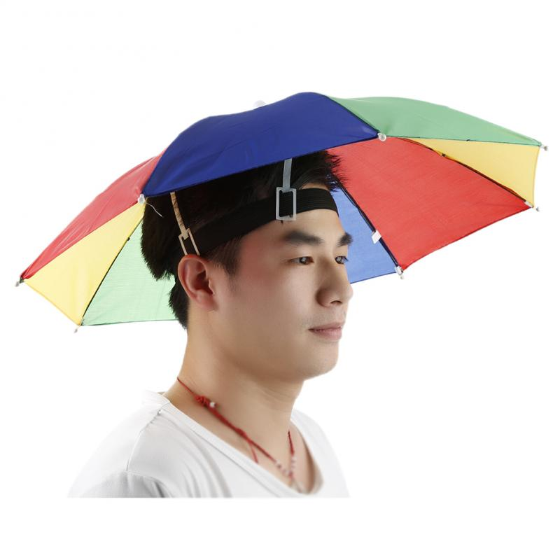 Umbrella cap for outdoors: two colors