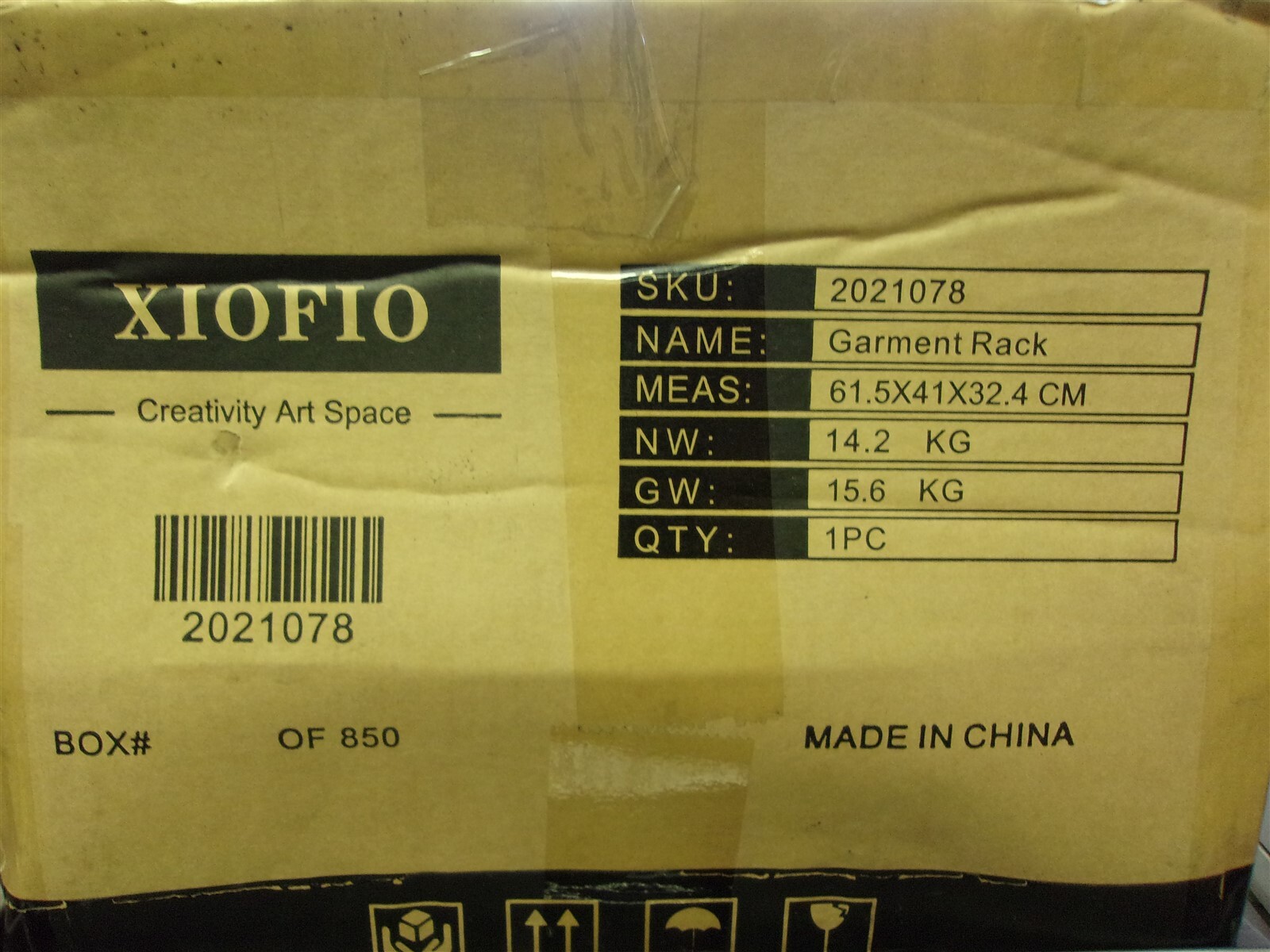 NEW  Xiofio 6 Tiers Heay Duty Garment Rack 60x15x70"  *FREE SHIPPING*