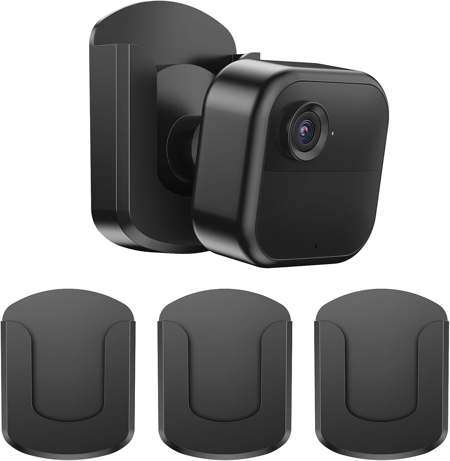 3 Pack Blink Camera No Drilling No Screws Wall Mount Bracket, Adhesive Blink ...
