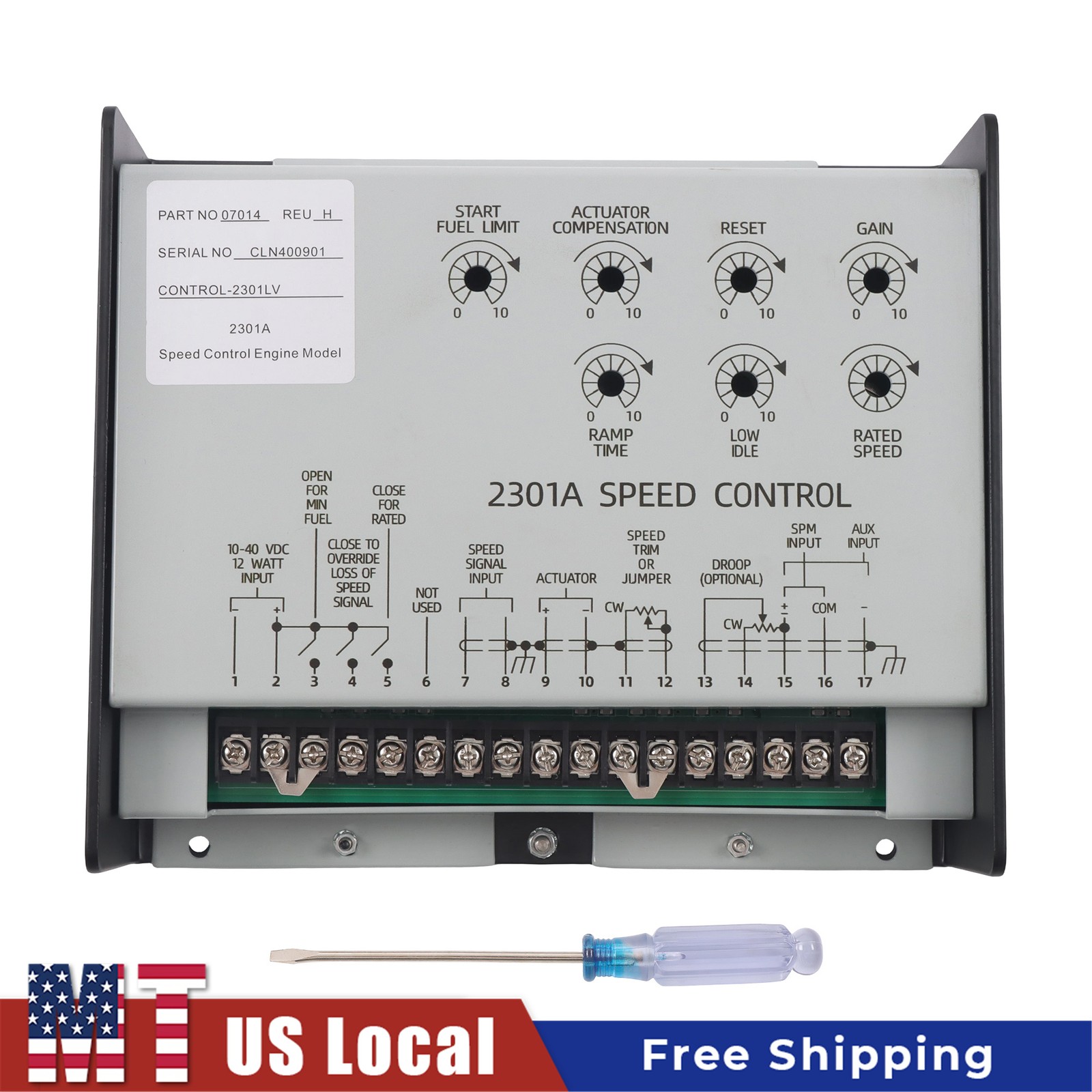 Speed Controller 9907-014 2301A Type Replacement for Engines
