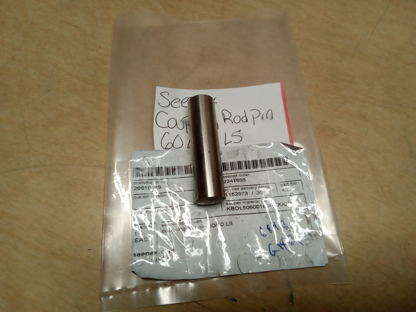 Seepex Coupling Rod 60/10 L5 KBO5060001000XXXXX