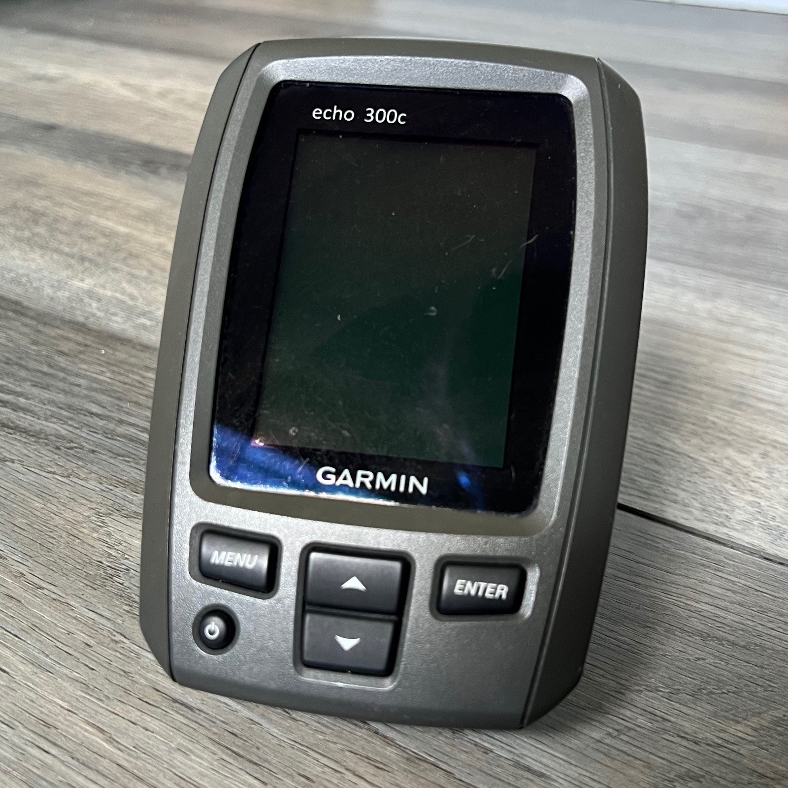 Garmin echo 300c Fishfinder Head Unit 3.5 in Color w/ Mount Untested
